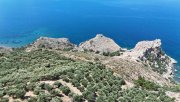 Ravdoucha MIT VIDEO Kreta, Ravdoucha: Premium-Hanggrundstück nahe am Meer mit erteilter Baugenehmigung und traumhaftem Meerblick kaufen